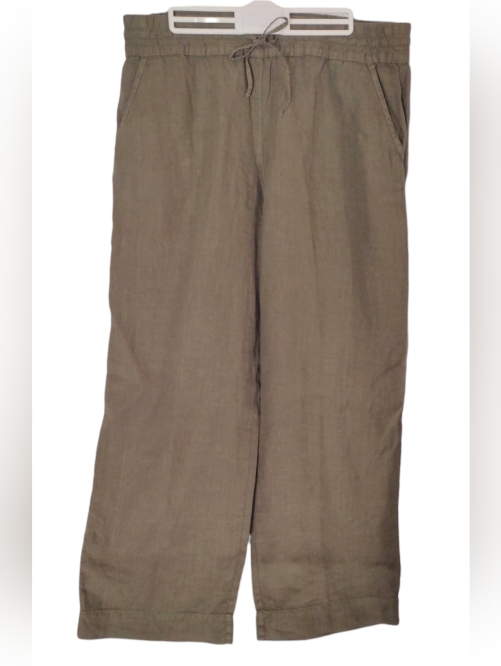 NWT Tommy Bahama Two Palms High Rise Straight Leg Women's Easy Pant Sz LG